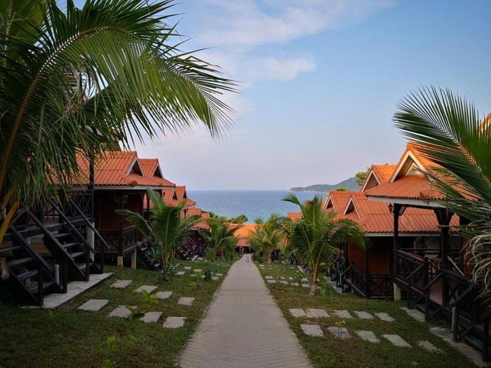 Perhentian Island Cocohut Long Beach Resort Pulau Perhentian Kecil Exterior foto